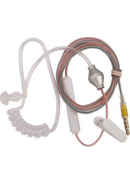 Anti Radyasyon Kanıtı Gizli Akustik Tüp Kulaklığı Cep Telefonu Için 3,5mm Hava Tüp Kulaklık Kulaklığı ve Cep Telefonu (Yurt Dışından)