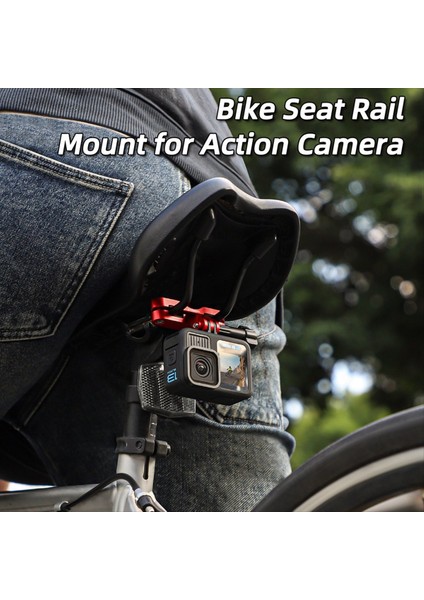 Aksiyon Için Sunnylife Bisiklet Koltuk Braketi 5PRO/INSTA360 X4/GOPRO13 Aksiyon Kamera Bisiklet Koltuk Ray Montajı Kırmızı (Yurt Dışından) fiyatları