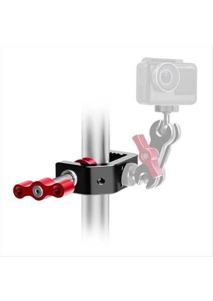 Fotoğraf C Kelepçe Ayarlanabilir Alüminyum Alaşım Kelepçesi Masaüstü Montaj Tutucu Kamera Için Dslr Kamera S Sıcak Ayakkabı S (Yurt Dışından) fiyatları