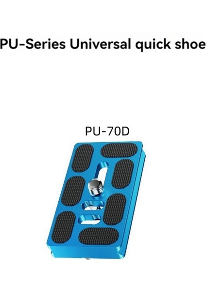 PU-70D Evrensel Tripod Plakası Hızlı Serbest Bırakma Plakası Kamera Dslr Kamera Için Hızlı Kelepçe Pu Plaka Arca Isviçre Balhead Tripod (Yurt Dışından) modelleri