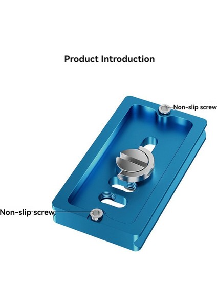 PU-70D Evrensel Tripod Plakası Hızlı Serbest Bırakma Plakası Kamera Dslr Kamera Için Hızlı Kelepçe Pu Plaka Arca Isviçre Balhead Tripod (Yurt Dışından) fırsatları