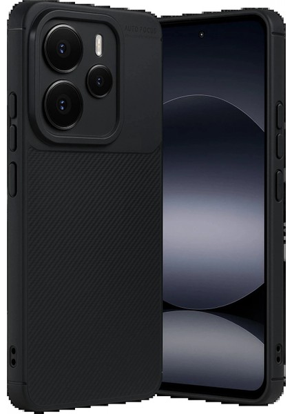 Xiaomi Note 14 5g Auto Focus Karbon Kapak - Siyah indirimleri