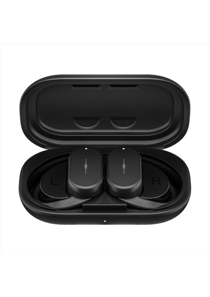 Kablosuz Kulaklıklar Tws Kulaklıklar Derin Bas Döndürülebilir Earhook Bluetooth Kulaklıklar Için Mikrofonlu Sürücüler Için Ofis Sporu Siyah (Yurt Dışından)