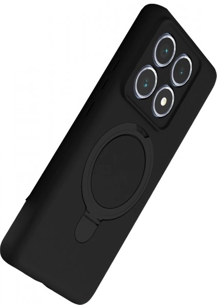 Xiaomi Mi 14T Pro Regal Magsafe Standlı Kapak - Siyah modelleri