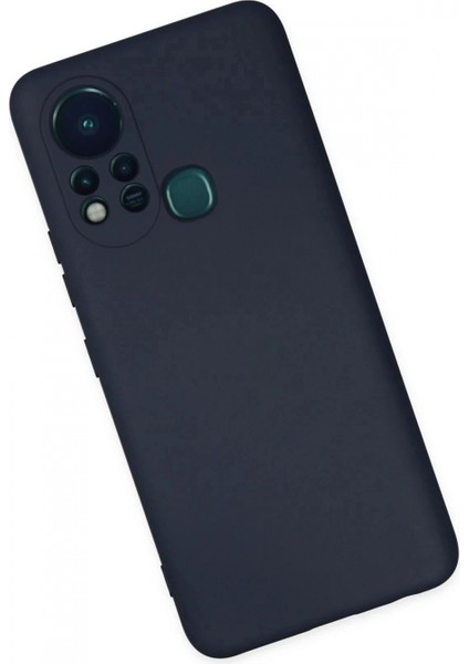 Infinix Hot 11S Kılıf Nano Içi Kadife Silikon - Lacivert fiyatları