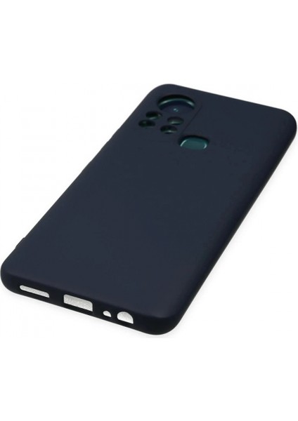 Infinix Hot 11S Kılıf Nano Içi Kadife Silikon - Lacivert fırsatları