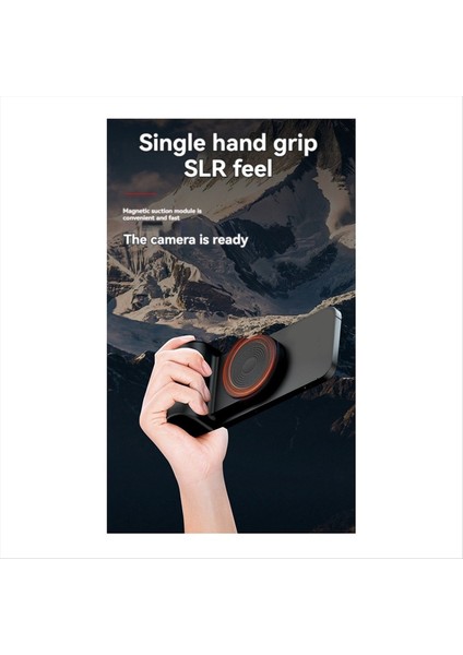 Elde Taşınır Selfie Booster Çok Fonksiyonlu Video Selfie Vlog Kavrama Taşınabilir Manyetik El Cep Telefonu Stabilizatörü B (Yurt Dışından) fırsatları