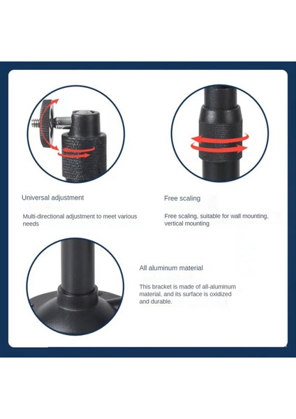 Evrensel Projektör Tavan Montajı Projektör Duvar Montajı Kamera Projektör Askı 360 ° Döner Projektör Tutucu M6 (Yurt Dışından) fiyatları