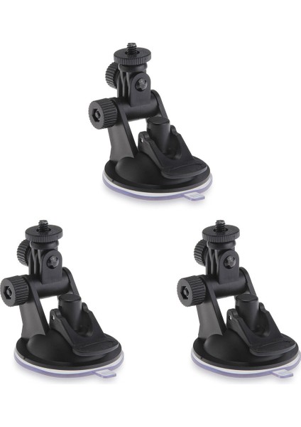 Gopro Kahraman Gps Için Kamera Için 3x Emme Tutucu Tutucu Araba Montajı (Yurt Dışından)