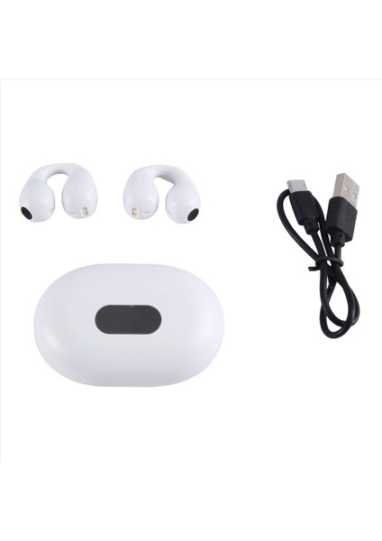 WirelessBluetooth kulaklık, kulak kemiği iletim klipsli kulak hareketine girmez TWS gürültü azaltma çalıştıran su geçirmez (Yurt Dışından) modelleri