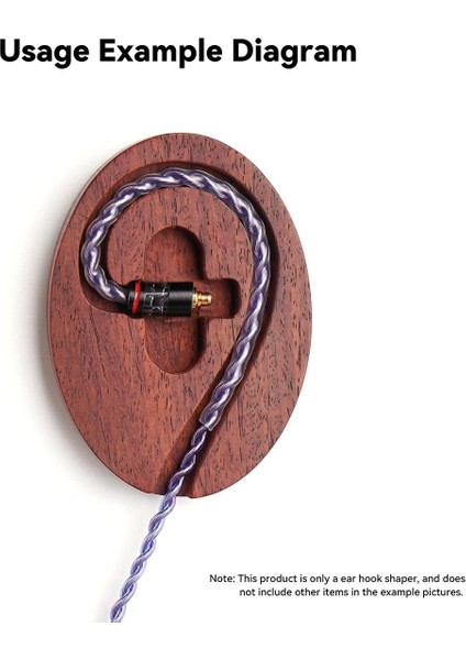 Kulaklık Kablosu Şekillendiricisi Ahşap Dıy Kulak Kancası Şekillendirici Taşınabilir Kulak Tutucu Aksesuarları (Yurt Dışından) indirimleri
