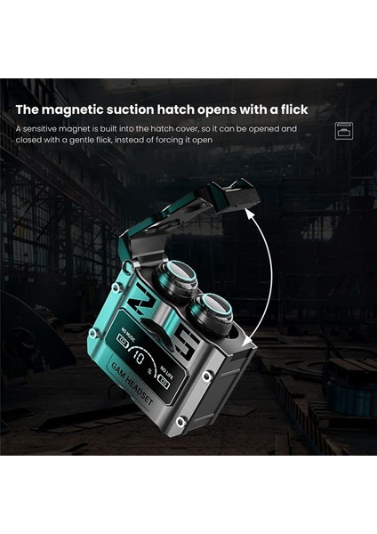 M25 Tws Kablosuz Bluetooth Uyumlu 5.2 Kulaklık Touch Dijital Ekran Binaural Gürültü Azaltma Oyun Kulaklıkları (Yurt Dışından) fiyatları