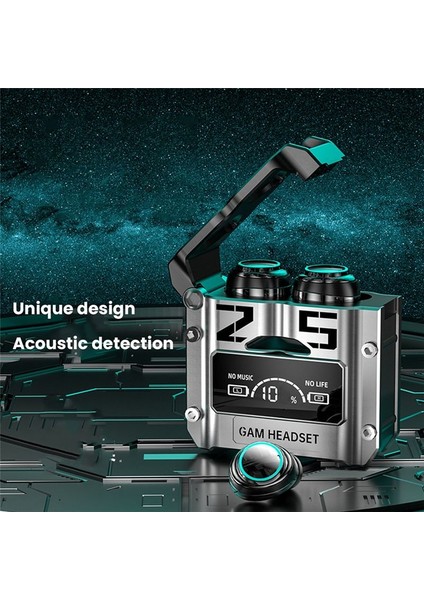 M25 Tws Kablosuz Bluetooth Uyumlu 5.2 Kulaklık Touch Dijital Ekran Binaural Gürültü Azaltma Oyun Kulaklıkları (Yurt Dışından) indirimleri