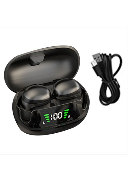 Mini Görünmez Uyku Kulaklıkları Bluetooth 5.3 Hıfı Stereo Kulaklıklar Iş Için Mikrofonlu Düşük Gecikmeli Kablosuz Kulaklıklar, Müzik C (Yurt Dışından) fırsatları