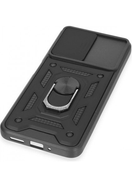 Xiaomi Redmi Note 12 5g Kılıf Pars Lens Yüzüklü Silikon - Siyah indirimleri