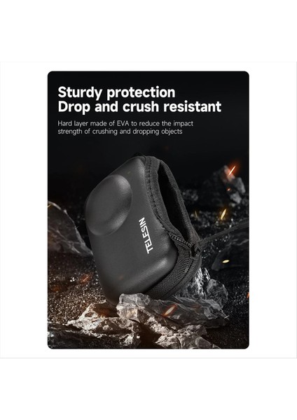 Telesin Mini Depolama Koruma Çantası 3 Işlem 3 Taşıma Otomatı Kamera Aksesuarları (Yurt Dışından) fırsatları