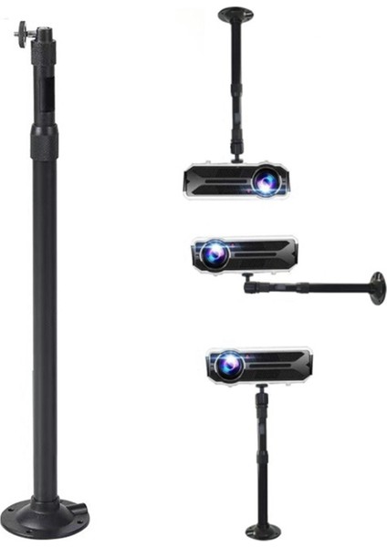 2x Evrensel Projektör Tavan Montajı Projektör Duvar Montajı Kamera Projektör Askı 360 ° Döner Projektör Tutucu M6 (Yurt Dışından) modelleri