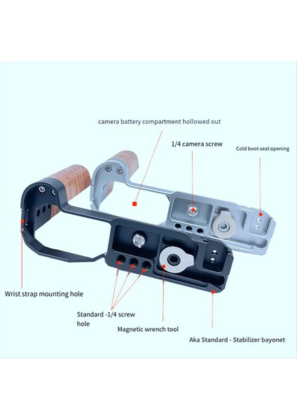 Nikon Zf Ahşap Tutamak Için Özel L Şekilli Ahşap Tutamak Dslr Tahtası Bir Şekilde Aksesuarları Genişletir (Yurt Dışından) fırsatları