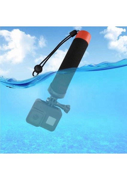 1pcs Gopro Kahraman Için Su Geçirmez Muhafaza 7 Beyaz ve Kahraman ve 1pcs Su Geçirmez Yüzen El Kavrama Kolu Dalış Montaj Kiti (Yurt Dışından) modelleri