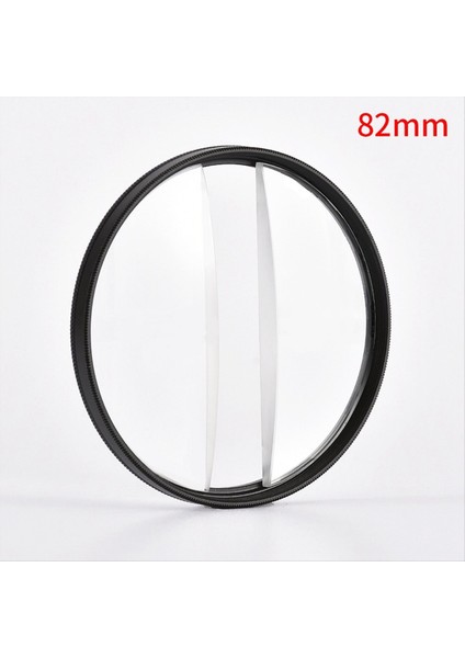 Fotoğrafta Özel Efektler Için 82MM Çift Ay Filtresi Ön Plan Benzersiz Aksesuarlar Bulanıklaşıyor (Yurt Dışından) indirimleri
