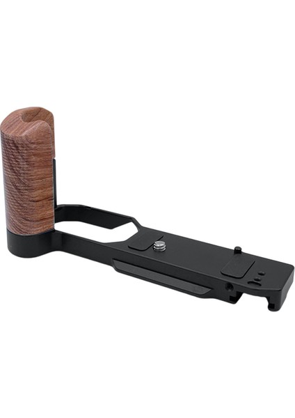 Nikon Zf Hızlı Bırakma L Plaka Ahşap Yan Sap Braketi Handgrip Dijital Kamera Tripod Aksesuarları Siyah (Yurt Dışından)