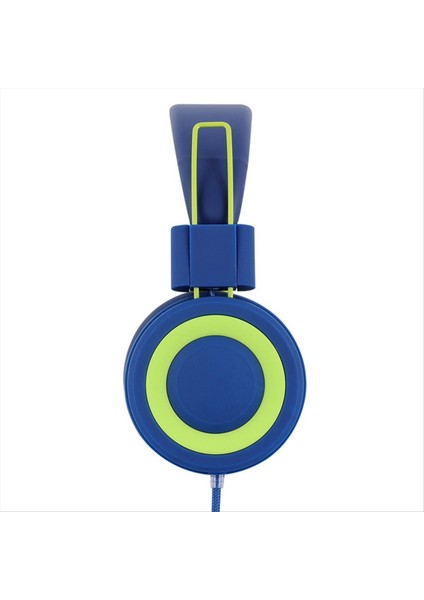 Çocuk Kulaklık Kulaklıkları Kablolu Kablolu Renkli Dizüstü Bilgisayar Tablet Telefon, Çevrimiçi Sınıf Kulaklıkları Öğrenmek Için, Mavi+Yeşil (Yurt Dışından) fiyatları