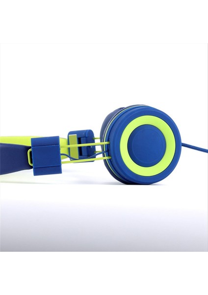 Çocuk Kulaklık Kulaklıkları Kablolu Kablolu Renkli Dizüstü Bilgisayar Tablet Telefon, Çevrimiçi Sınıf Kulaklıkları Öğrenmek Için, Mavi+Yeşil (Yurt Dışından) indirimleri