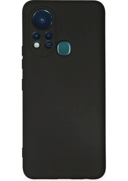 Infinix Hot 11S Kılıf Nano Içi Kadife Silikon - Siyah