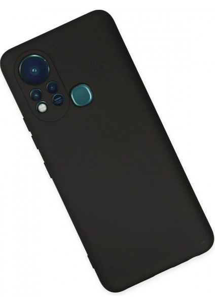 Infinix Hot 11S Kılıf Nano Içi Kadife Silikon - Siyah modelleri