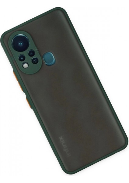 Infinix Hot 11S Kılıf Montreal Silikon Kapak - Yeşil modelleri