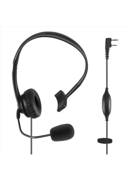 2 Pimli Kulaklık Kulaklık TK220 Için Jianwu Baofeng Uv-5r BF-888S Retevıs H777 Puxıng Tyt Interphone C9009 (Yurt Dışından) modelleri