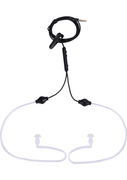 Samsung Için iPhone Için 3,5mm Hava Tüpü Anti-Radyasyon Kulaklık 2 Hava Akustik Tüp Stereo Kulaklık (Yurt Dışından)