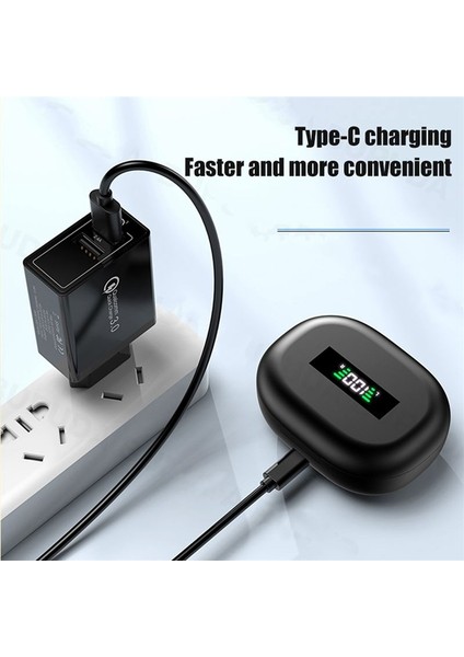 Mıc Ipx5 Su Geçirmez Kulak Kancalı Spor Kablosuz Kulaklıklar Bluetooth Kulaklıklar Hifi Stereo Müzik Kulaklıkları (Siyah) (Yurt Dışından) indirimleri