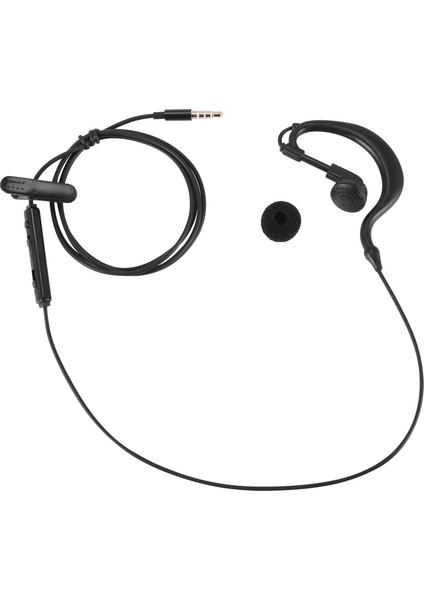 Samsung Için Telefon Için 3,5mm Tek Kulak Içi Sadece Mono Kulaklık Kulaklık W/ Mikrofon W/ Mikrofon (Yurt Dışından)