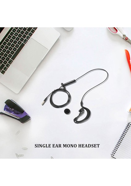 Samsung Için Telefon Için 3,5mm Tek Kulak Içi Sadece Mono Kulaklık Kulaklık W/ Mikrofon W/ Mikrofon (Yurt Dışından) modelleri