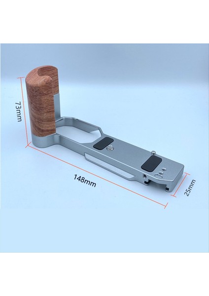 Nikon Zf Hızlı Bırakma L Plaka Ahşap Yan Sap Braketi Handgrip Dijital Kamera Tripod Aksesuarları Gümüş (Yurt Dışından) fiyatları