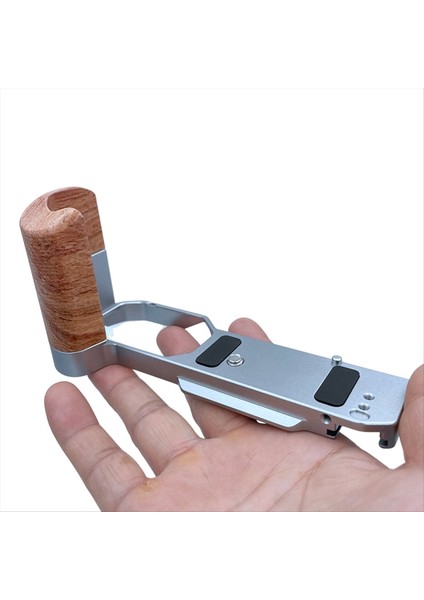 Nikon Zf Hızlı Bırakma L Plaka Ahşap Yan Sap Braketi Handgrip Dijital Kamera Tripod Aksesuarları Gümüş (Yurt Dışından) fırsatları