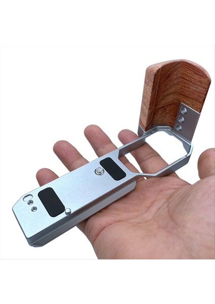 Nikon Zf Hızlı Bırakma L Plaka Ahşap Yan Sap Braketi Handgrip Dijital Kamera Tripod Aksesuarları Gümüş (Yurt Dışından) indirimleri