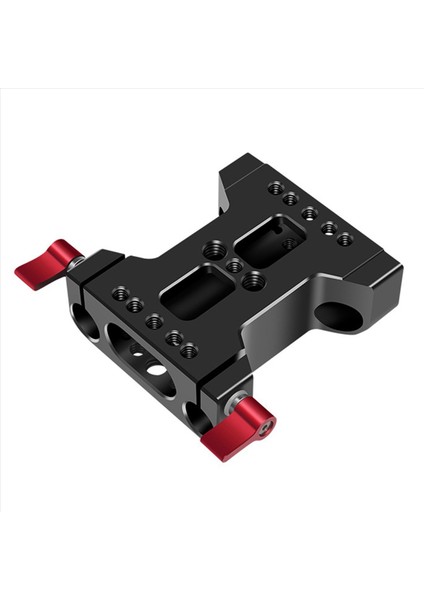 Tavşan Kafesi ve Dslr Teçhizat Kamera Aksesuarları Için Uygun Çift 15MM Çubuk Ray Kelepçeli 2x Kamera Taban Plakası (Yurt Dışından) indirimleri