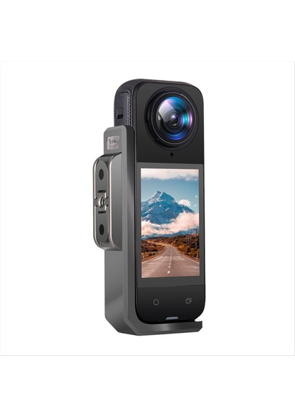 INSTA360 X4 Yatay Braket Eylem Kamera Montaj Pov Kamera Tutucu 1/4inch Vidalı Bağlantı Noktası Iki Yüzeyli Konnektör (Yurt Dışından) modelleri