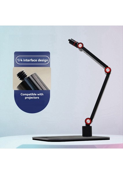 Kamera Gimbal Stand Alüminyum Alaşım Masaüstü Stand Masaüstü Projektör Braketi Kamera Canlı Akışı (Yurt Dışından) modelleri