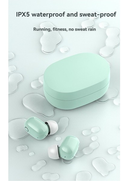 Kablosuz Bluetooth 5.0 Earbud Ipx5 Su Ter Düzeltili Kulaklıklar Dokunmatik Kontroller, Akıllı LCD Şarj Kılıfı 3D Stereo Bas, A (Yurt Dışından) fiyatları