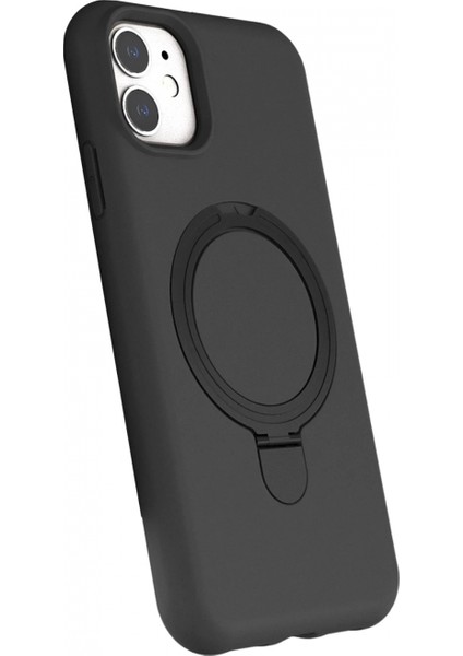 Apple iPhone 11 Regal Magsafe Standlı Kapak - Titan Gri fiyatları