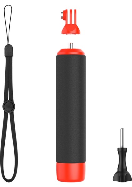 Djı Action 4/3/INSTA360 X4/x3/ace/ace Pro/gopro 12/11 Spor Kamera Şamandırası Hnadheld Yüzdürücü Çubuk Tutucu Aksesuarlar (Yurt Dışından)