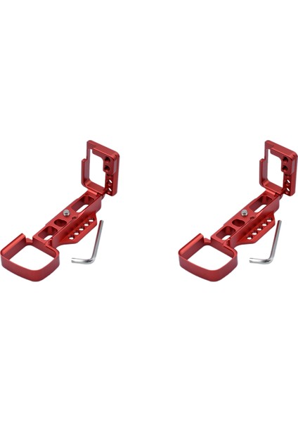 Sony A6000 Braket Tutucu El Kavrama Adaptörü Için 2x Hızlı Bırakma L Plakası (Yurt Dışından)