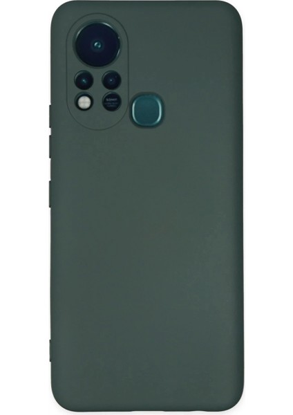 Infinix Hot 11S Kılıf Nano Içi Kadife Silikon - Koyu Yeşil modelleri