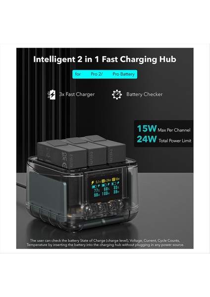 INSTA360 Acepro2 Hızlı Şarj Standı Acepro Akıllı Şarj Butler Üçlü Şarj Şarj Cihazı (Yurt Dışından) indirimleri