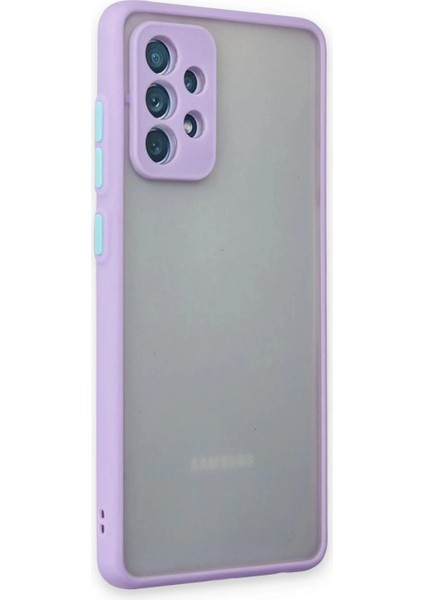 Samsung Galaxy A72 Kılıf Montreal Silikon Kapak - Mor modelleri