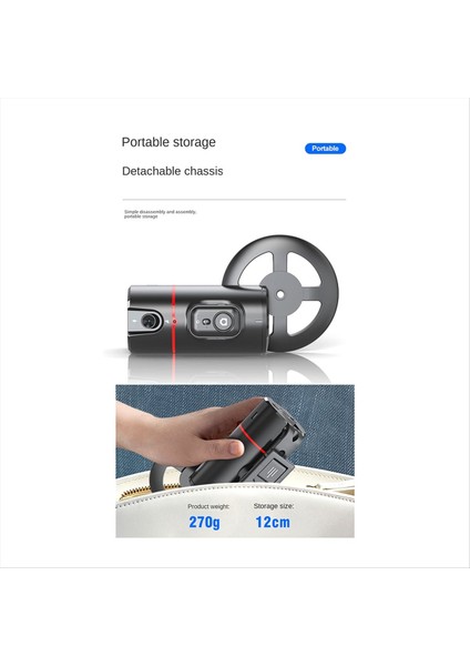P02 360 ° Gimbal Stabilizatör Masaüstü Aı Akıllı Telefon Sabitleyici Için Uzaktanekli Otomatik Izleme Gimbal (Yurt Dışından) fiyatları