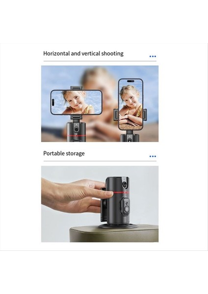 P02 360 ° Gimbal Stabilizatör Masaüstü Aı Akıllı Telefon Sabitleyici Için Uzaktanekli Otomatik Izleme Gimbal (Yurt Dışından) fırsatları